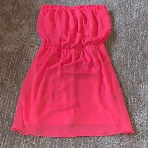 Express Strapless Dress